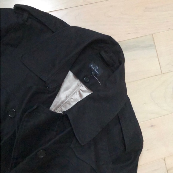 Paul smith black cotton wool removal lining coat L - Picture 9 of 12